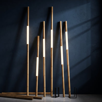 Aluminum Simulation Bamboo Light